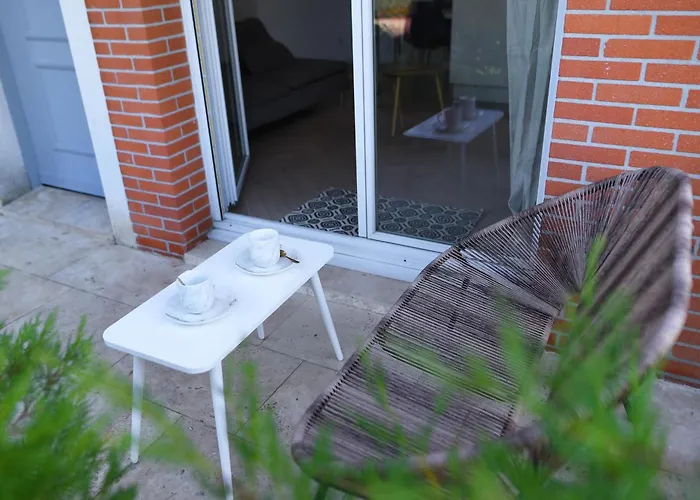 Appartement Joli T2 Avec Terrasse Et Parking Toulouse